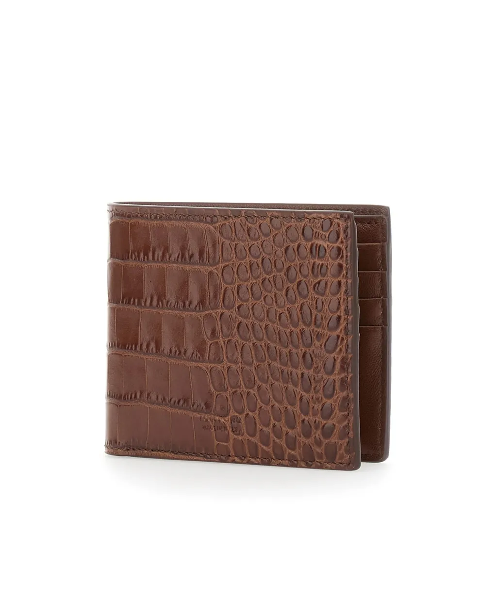 Tom Ford Embossed Bifold Wallet