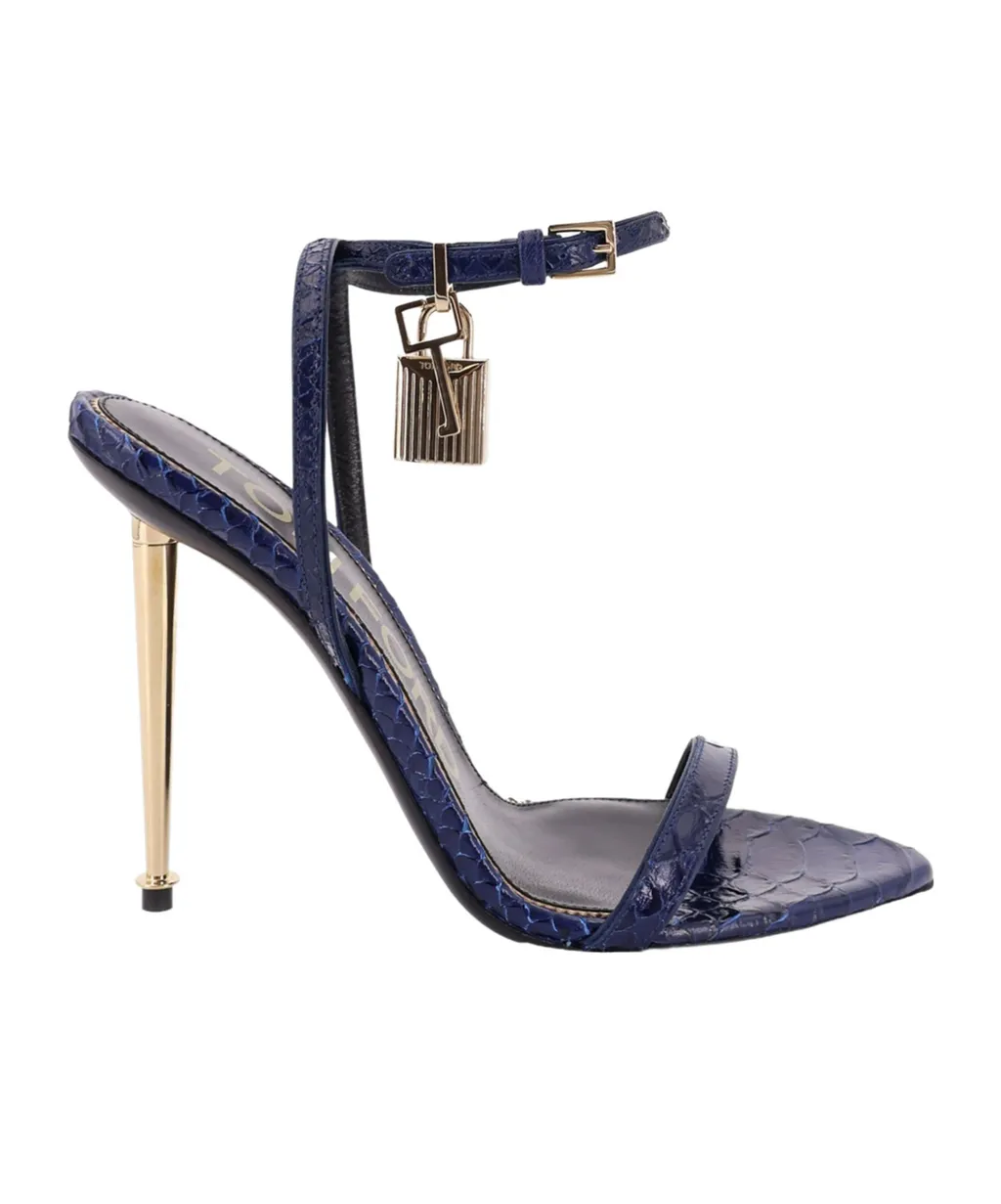 Tom Ford Padlock Detailed Sandals