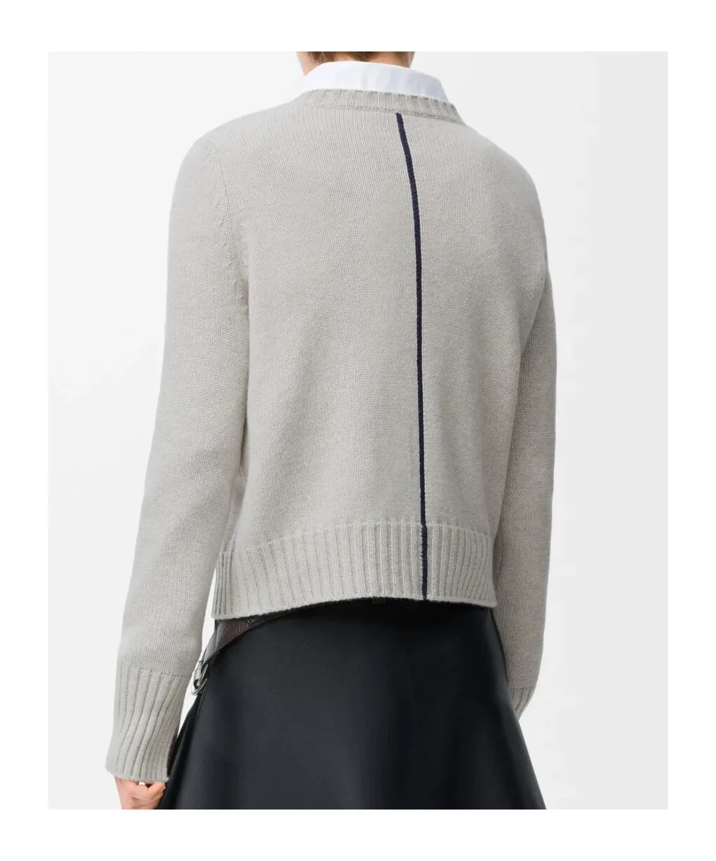 Loewe Anagram Embroidered Knitted Pullover
