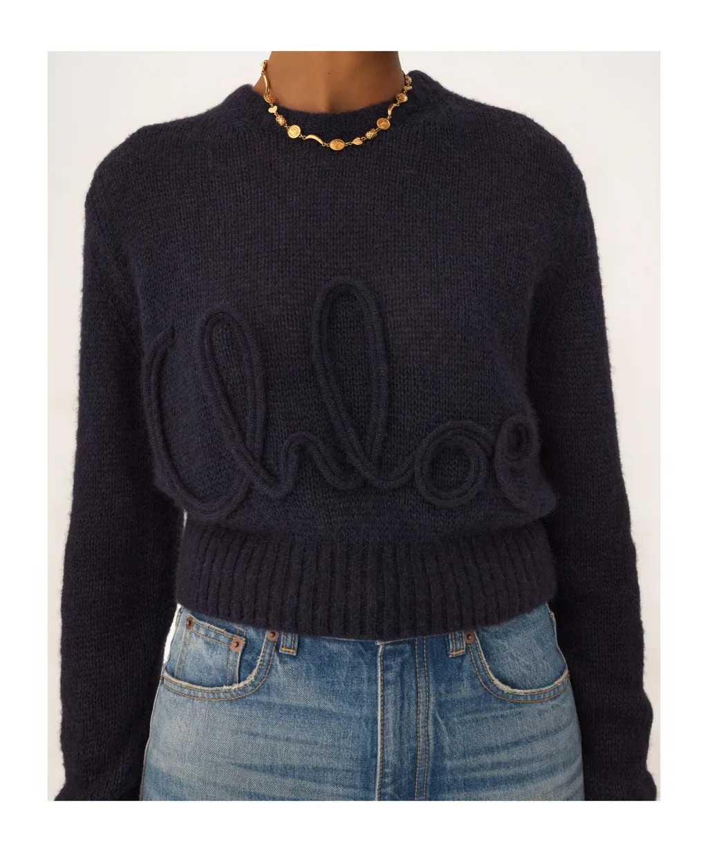 Chloé Logo Knitted Jumper