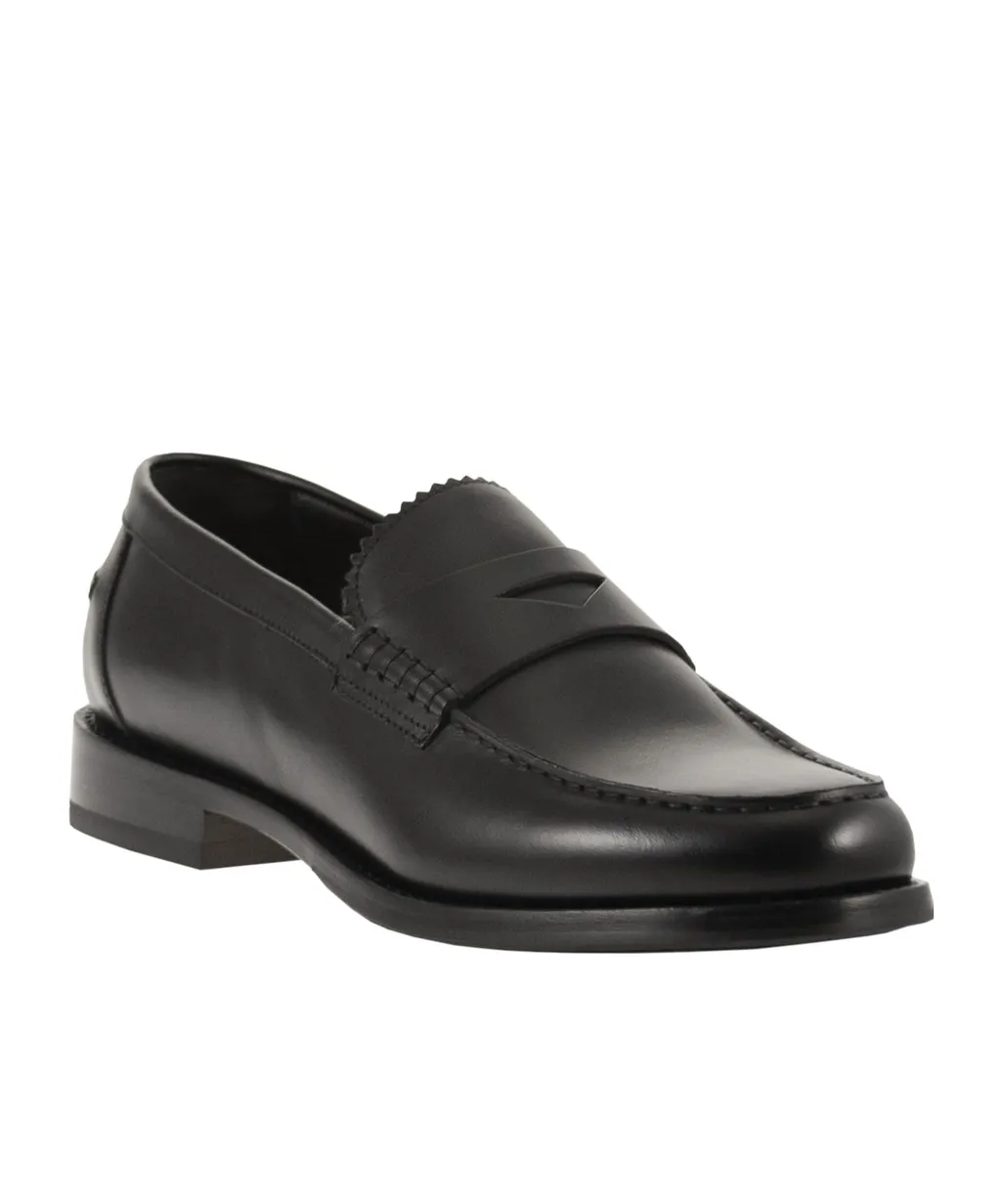Doucal's Raised Welt Penny Loafers