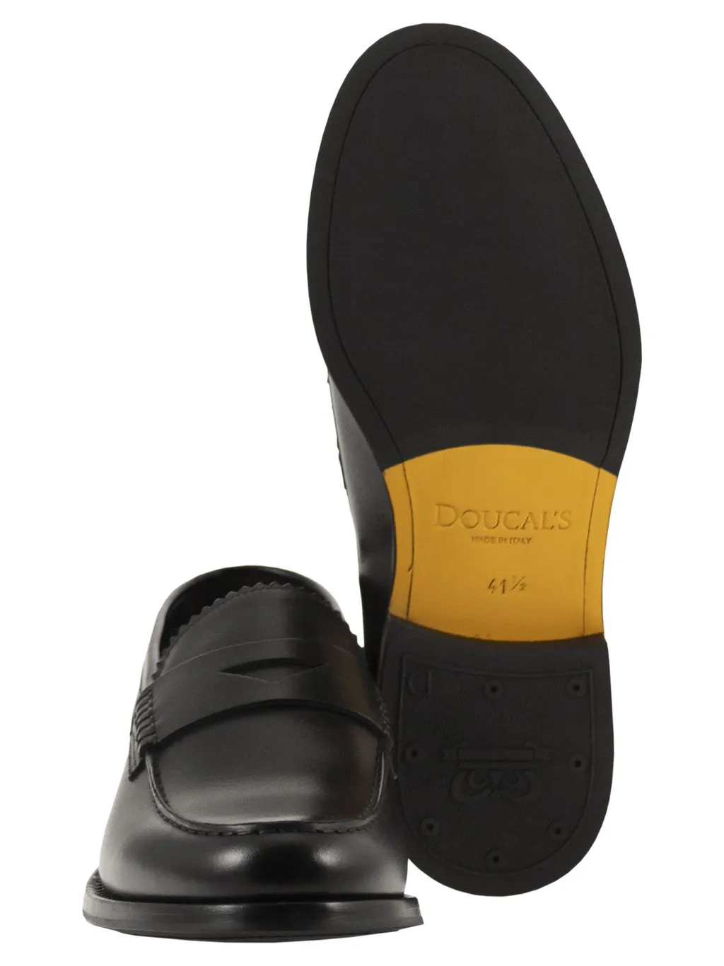 Doucal's Raised Welt Penny Loafers