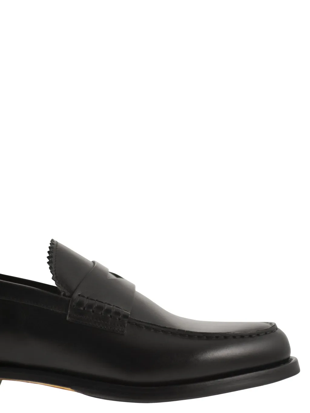 Doucal's Raised Welt Penny Loafers