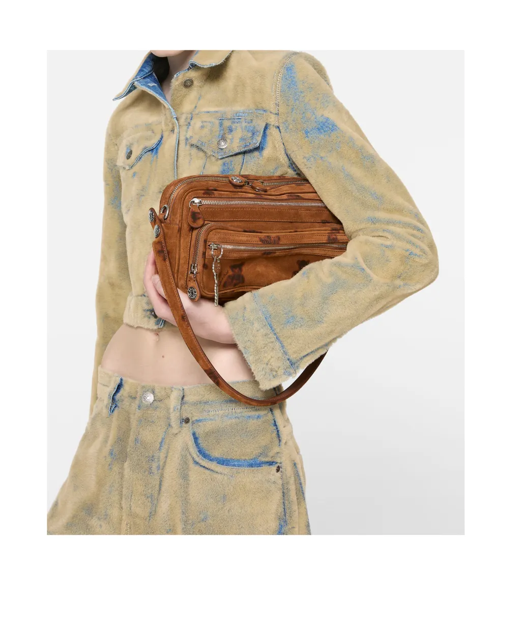 Textured Denim Jacket