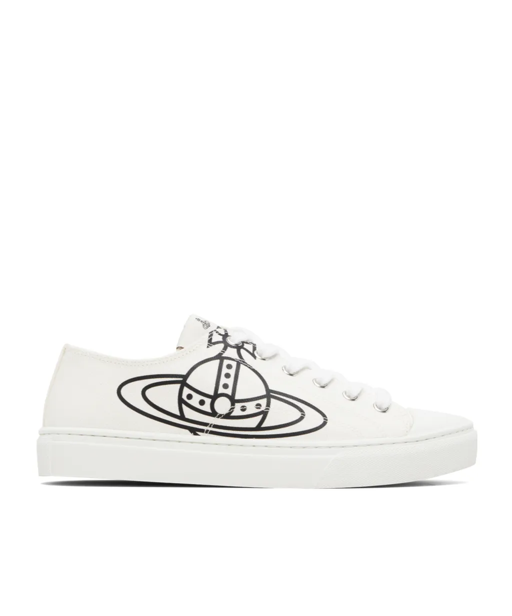 Low Top Canvas Plimsoll Sneakers