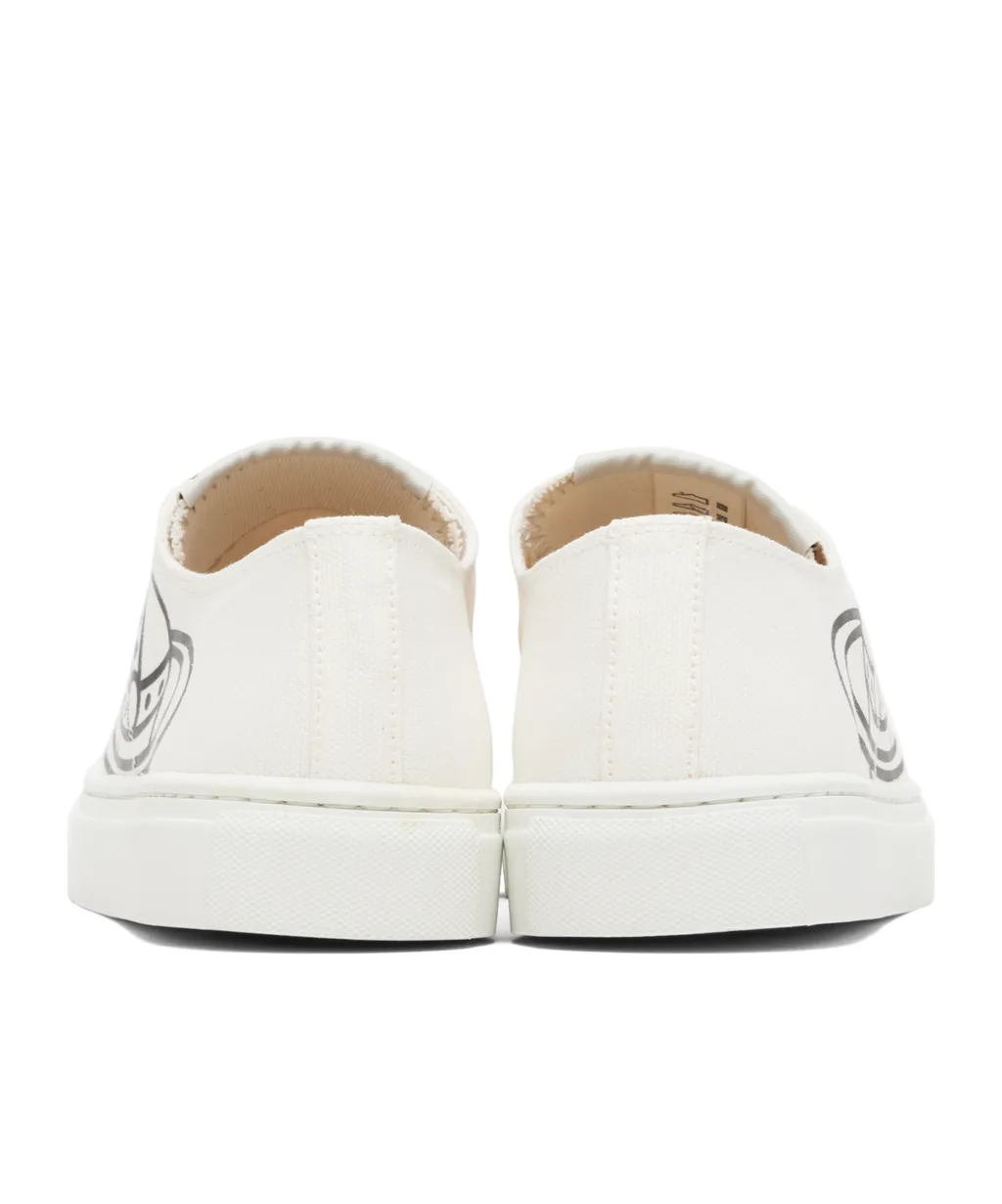 Low Top Canvas Plimsoll Sneakers