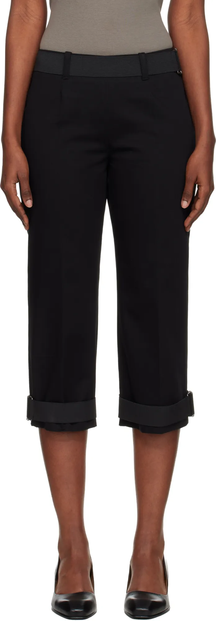 Low-Rise Capri Pants