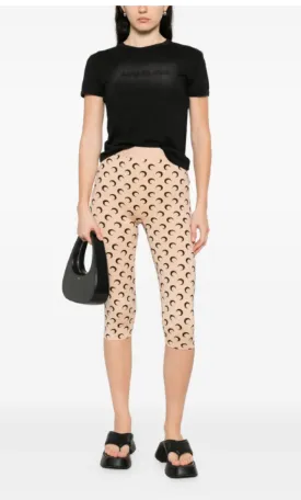 Marine Serre Moon Jersey Capri Pants