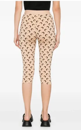 Marine Serre Moon Jersey Capri Pants