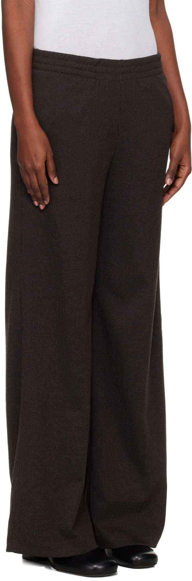 Pinstripe Casual Pants