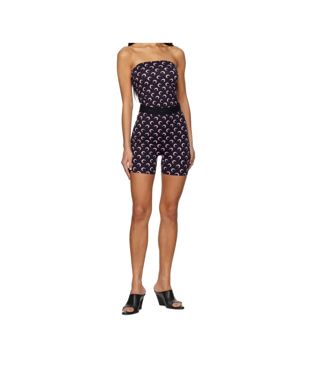 Moon Printed Jersey Sleeveless Top