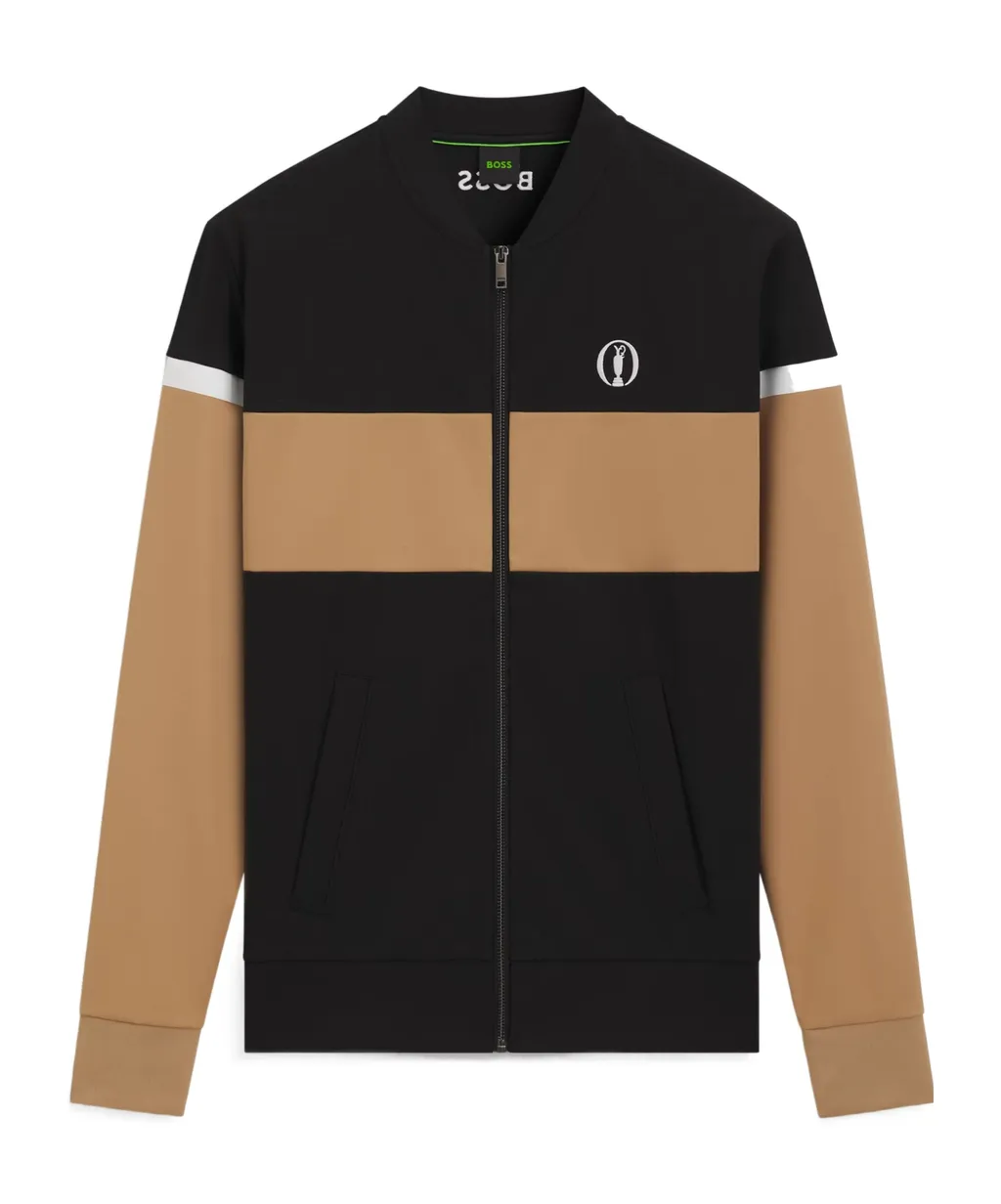 Open Contrast Knit Jacket
