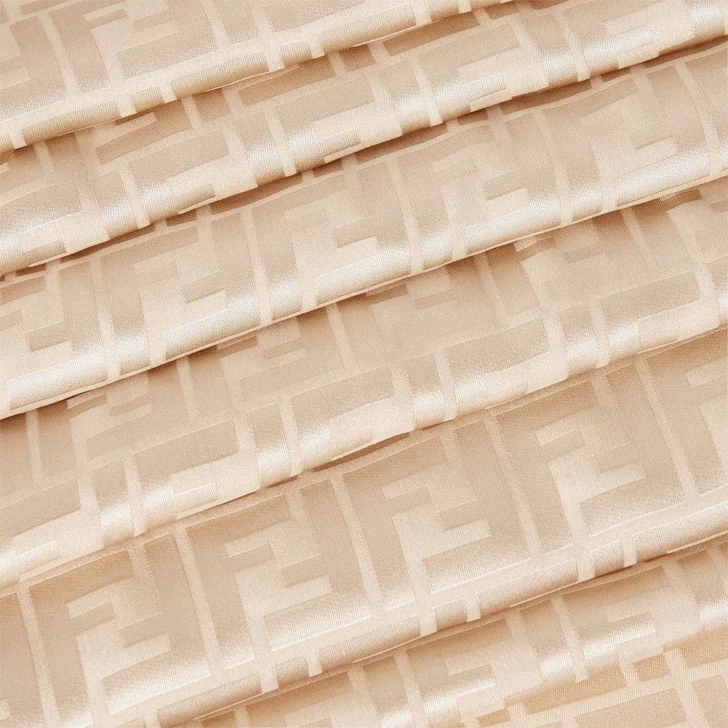Fendi Ff Printed Finished-Edge Scarf