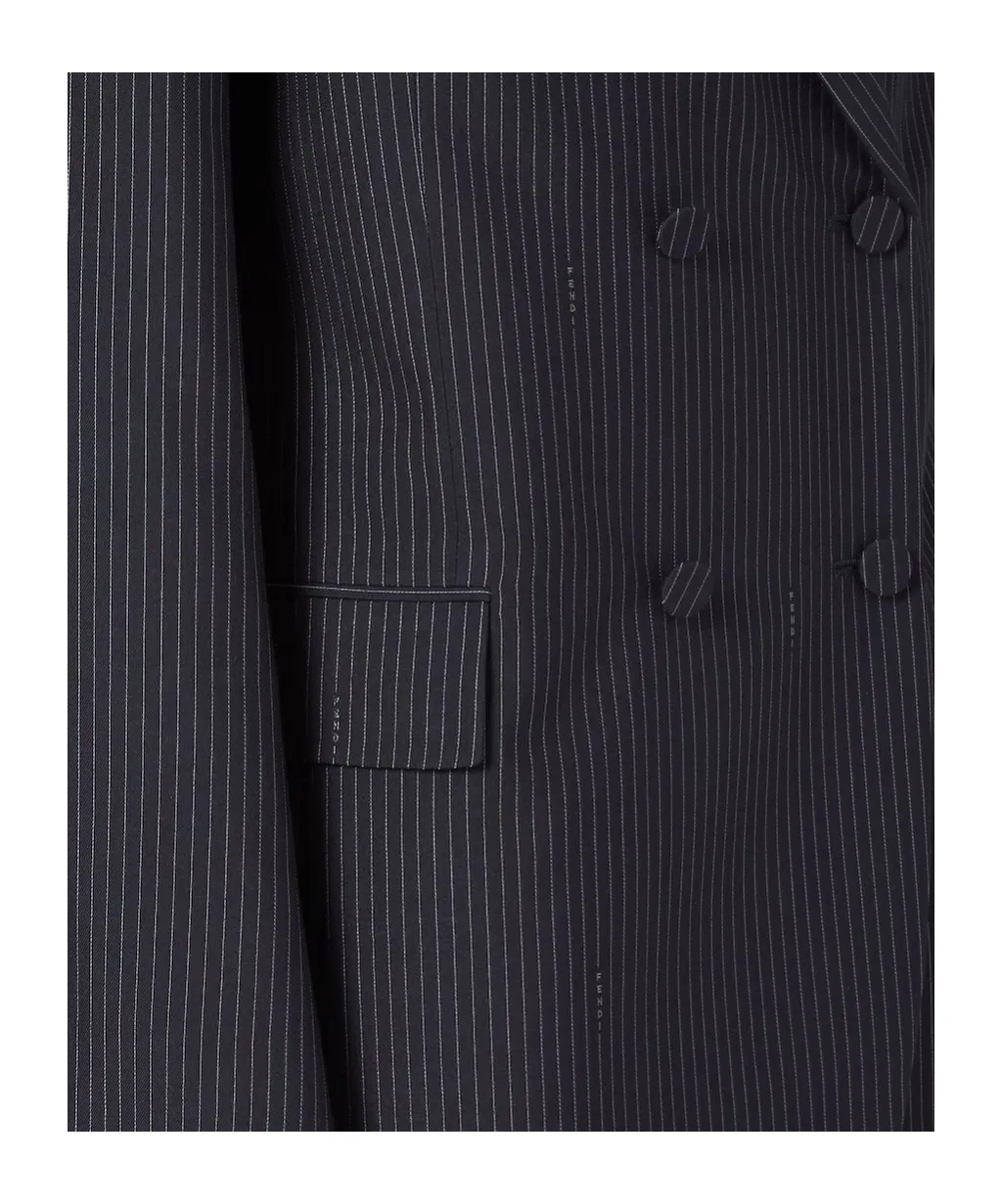Fendi Pinstriped Blazer