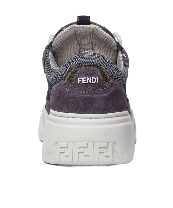 Fendi Force Lace-Up Sneakers