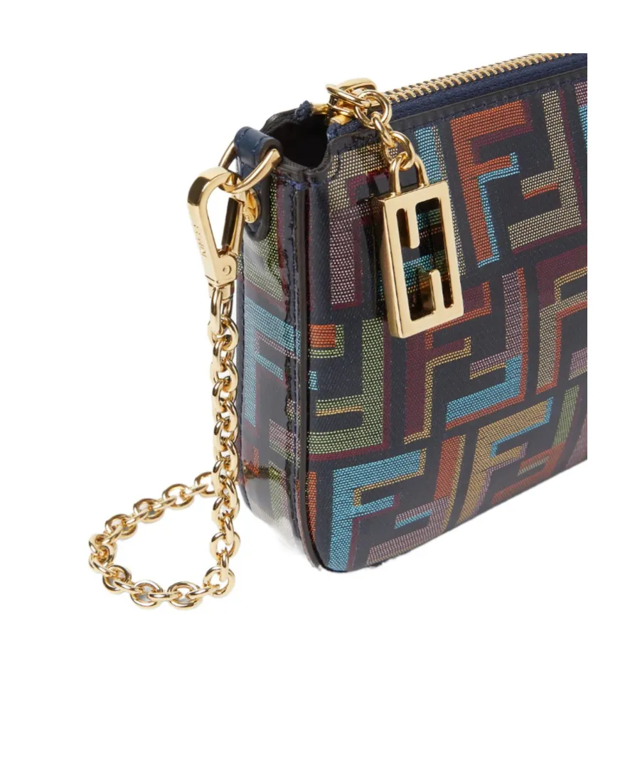 Fendi Baguette Ff Printed Pouch