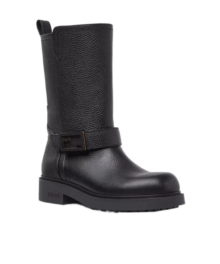 Fendi Filo Biker Boots