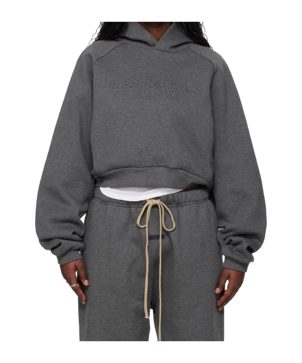 Fear Of God Essentials Embossed 90S Raglan Hoodie