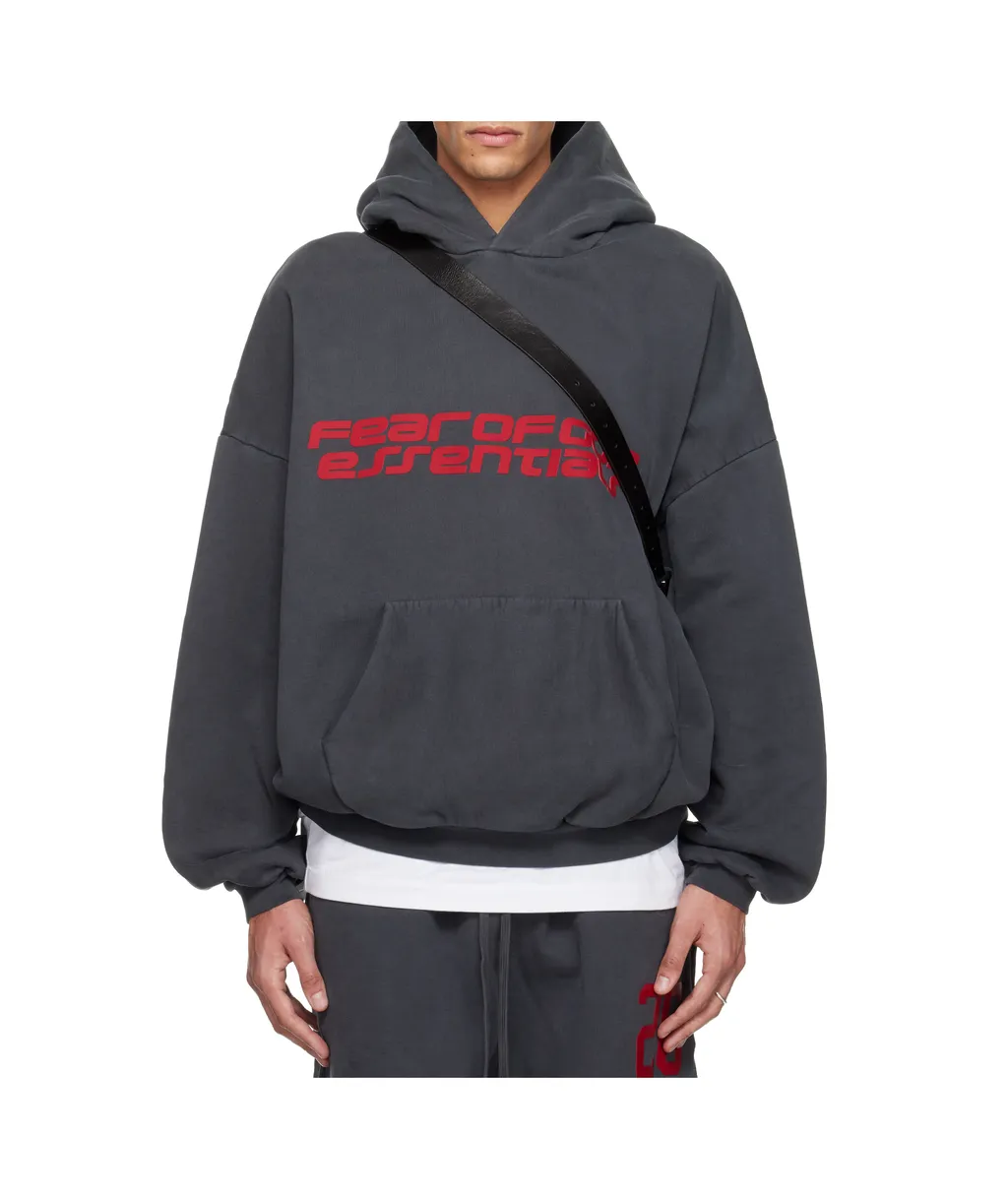 Fear Of God Essentials Logo Printed Hoodie