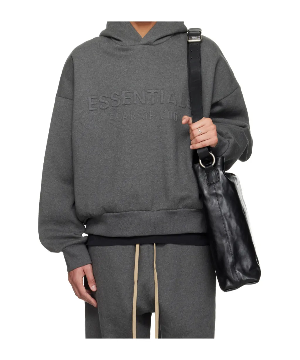 Fear Of God Essentials Classic Logo Hoodie
