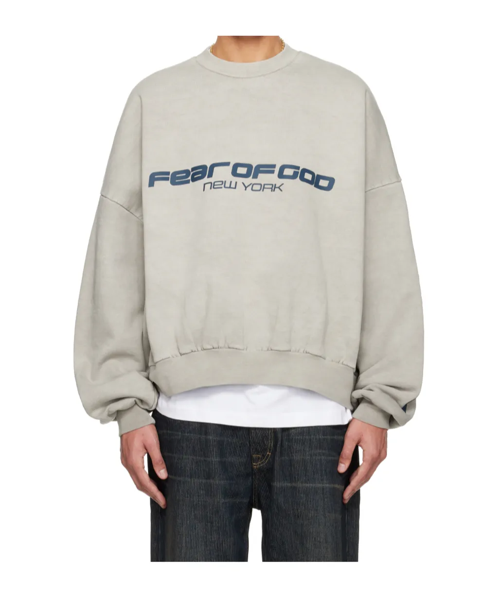 Fear Of God Essentials Heavy Fleece Cropped Sweatshirt