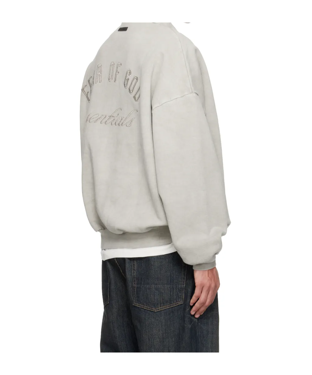 Fear Of God Essentials Logo Polo Sweatshirt