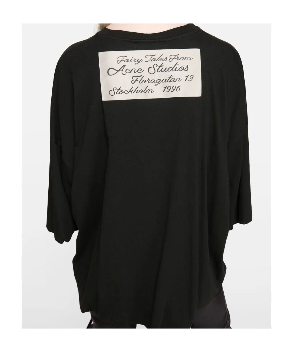 Acne Studios Gathered Logo T-Shirt