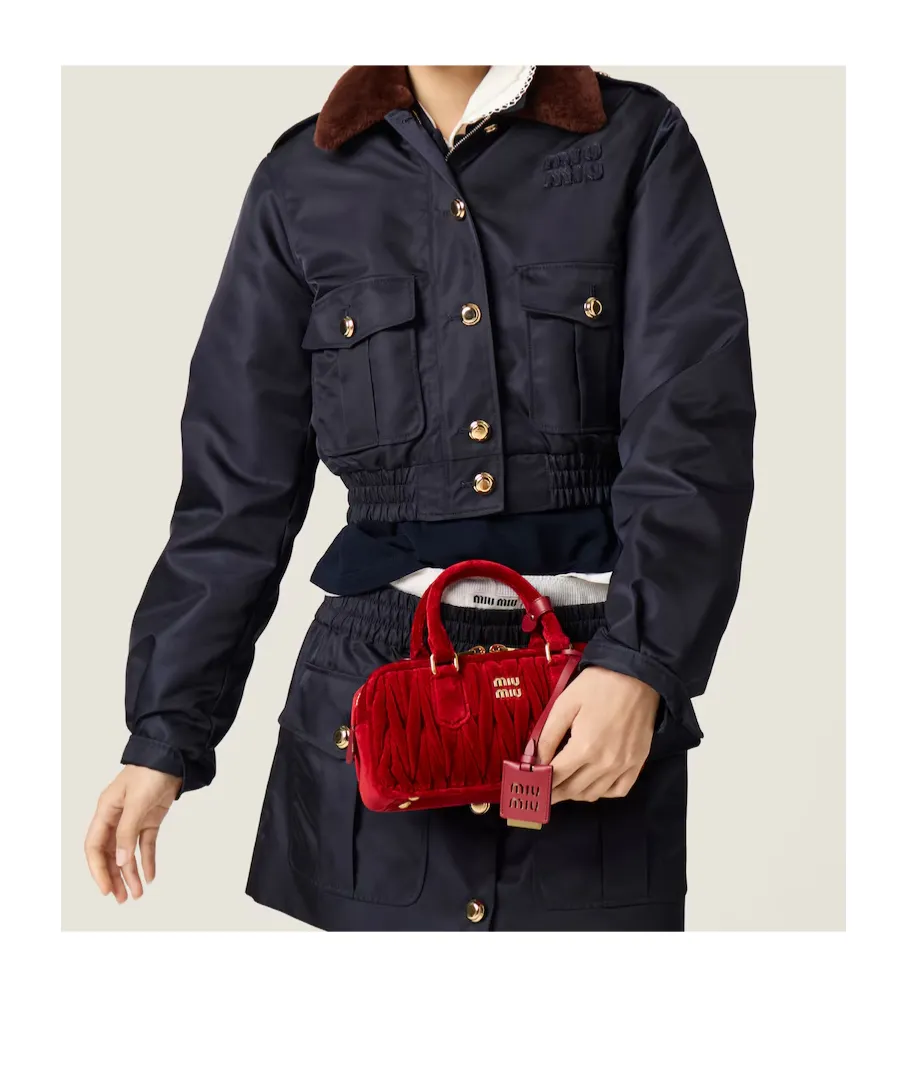 Miu Miu Arcadie Matelass Tote Bag