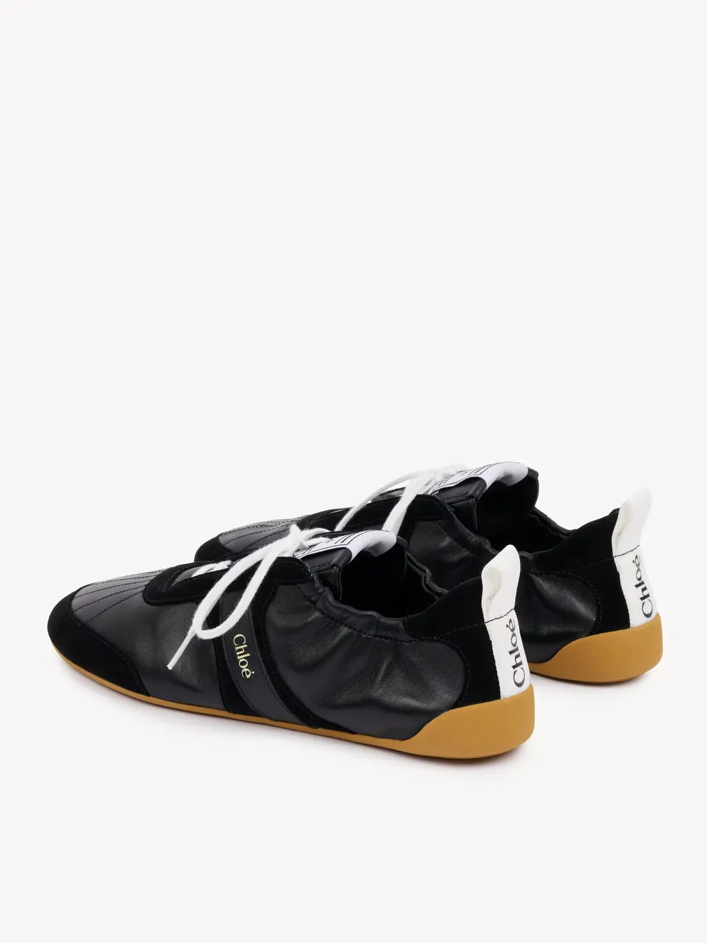 Chloé Kick Logo Detailed Low-Top Sneakers