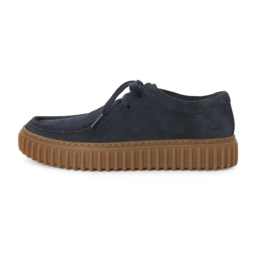 Clarks Torhill Lo Navy Suede