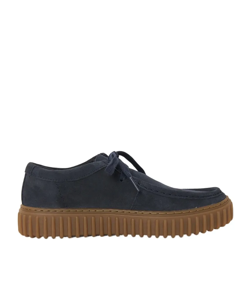 Clarks Torhill Lo Navy Suede
