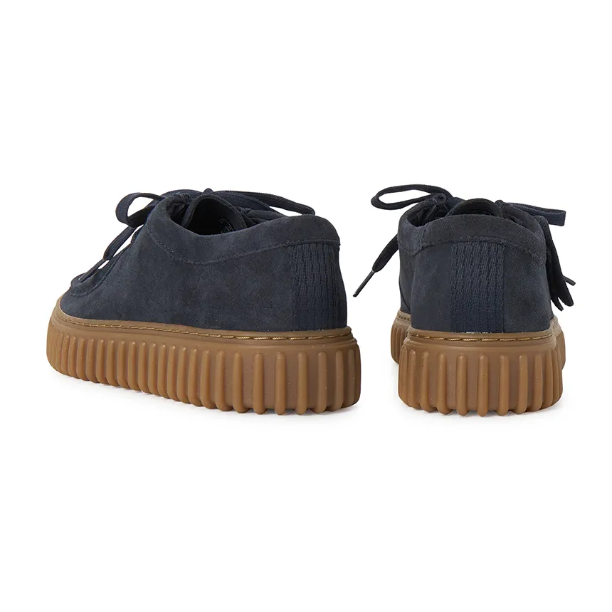 Clarks Torhill Lo Navy Suede