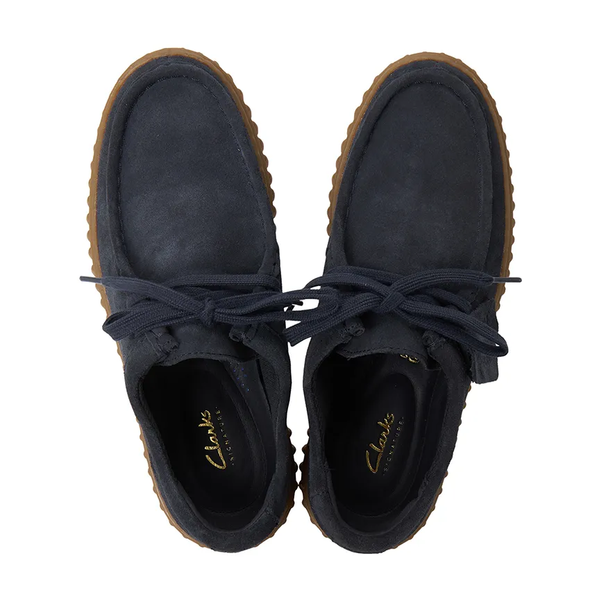 Clarks Torhill Lo Navy Suede