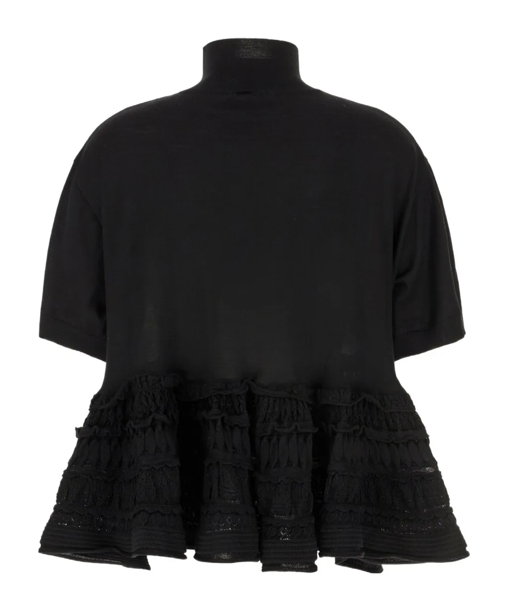 Top With Lace Trim