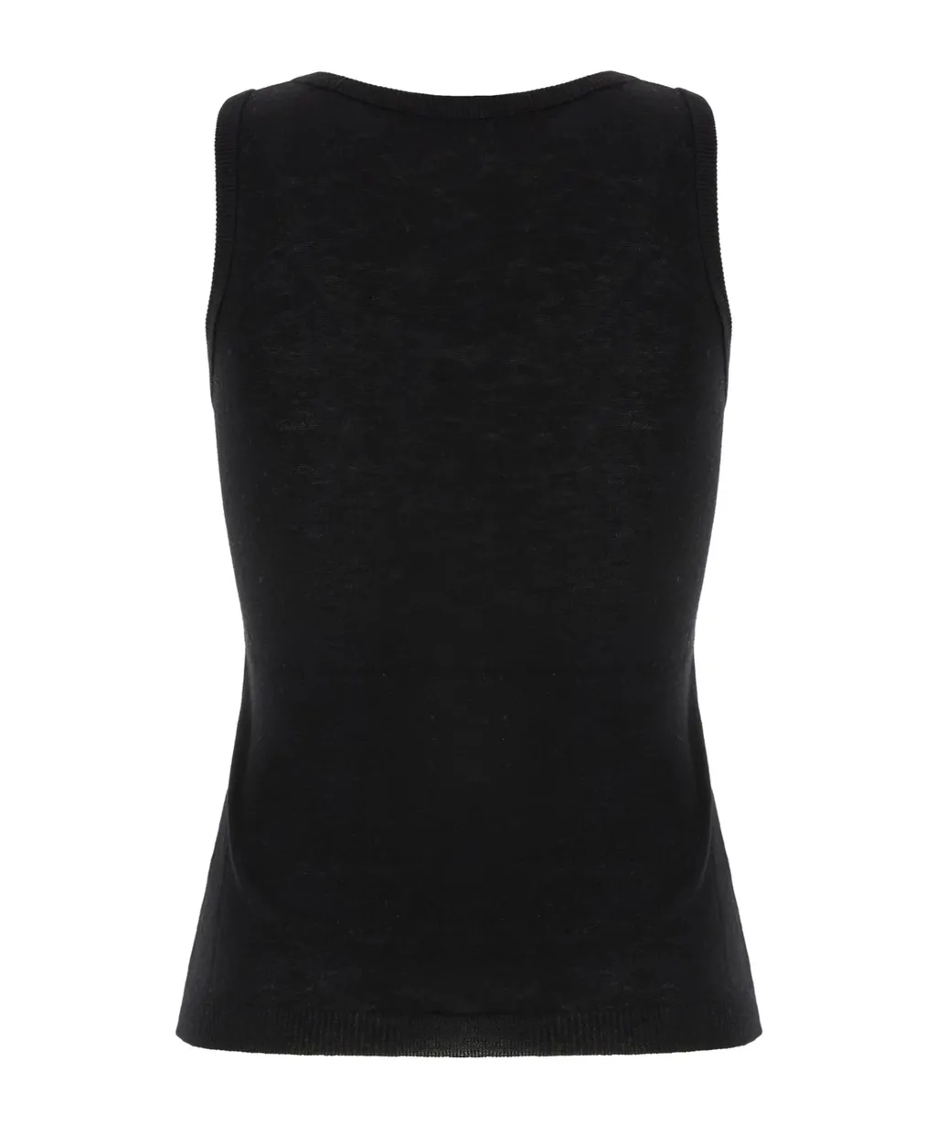 Crew Neck Vest