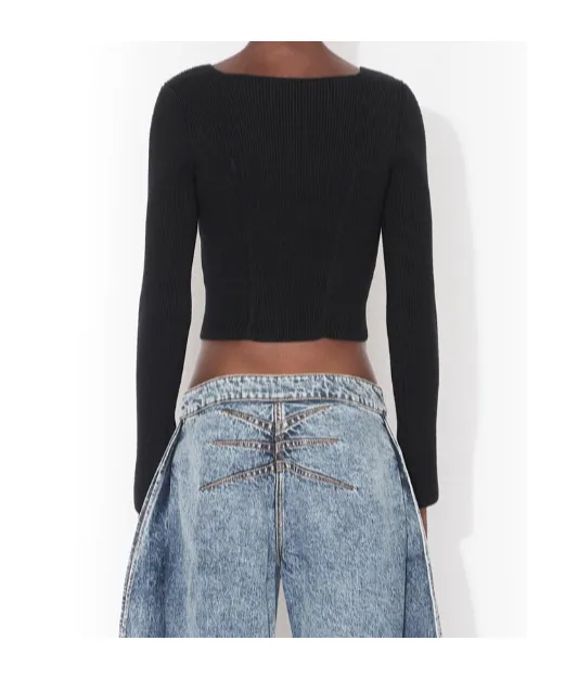 Corset Wool Top