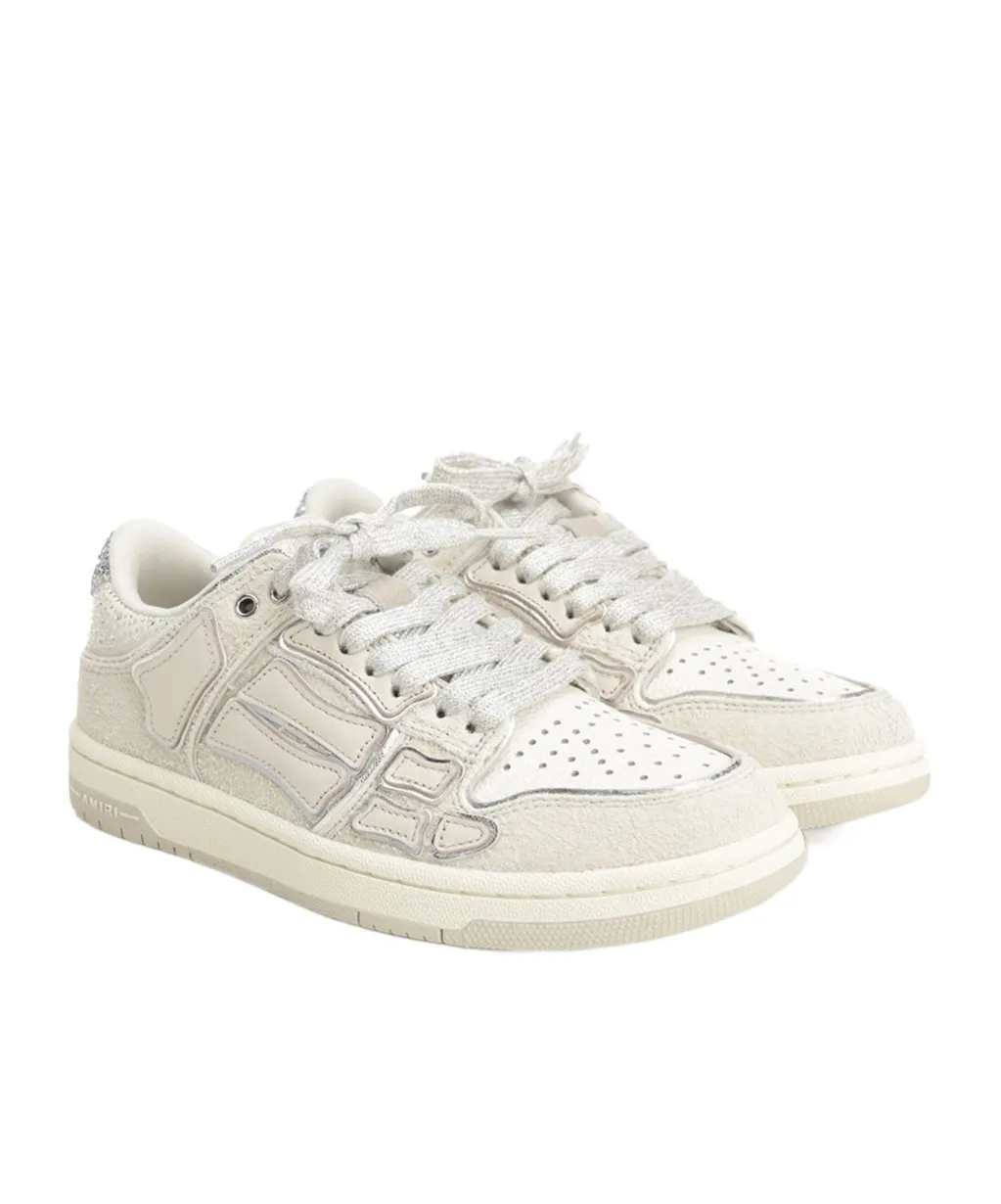 Amiri Glitter Skel Low Top Sneakers