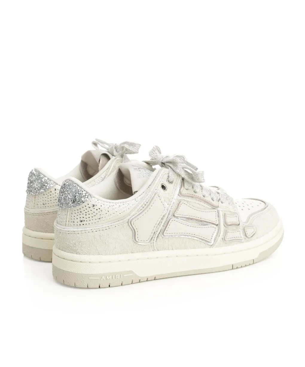 Amiri Glitter Skel Low Top Sneakers