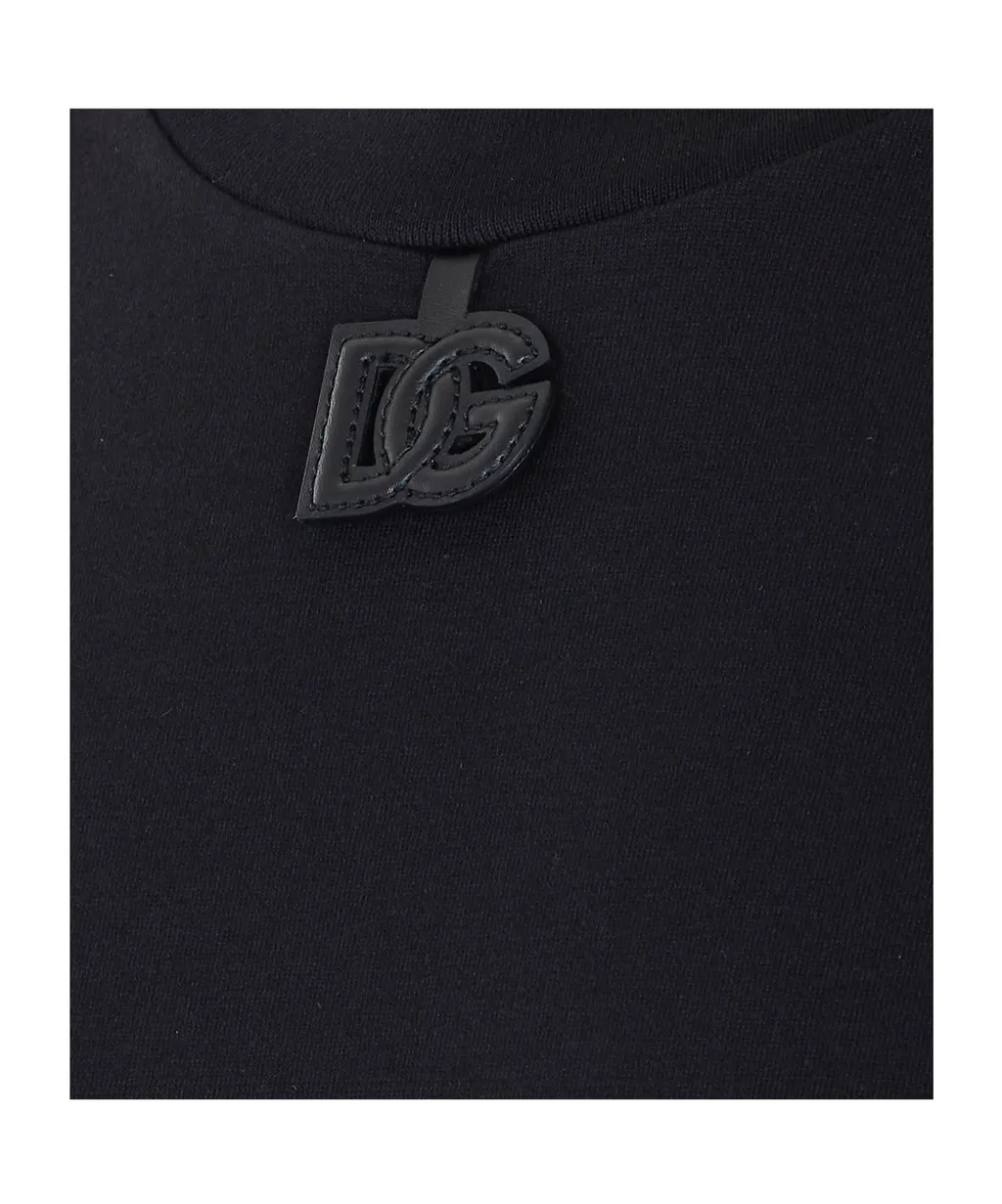 Dolce & Gabbana Logo Patch Crewneck T-Shirt