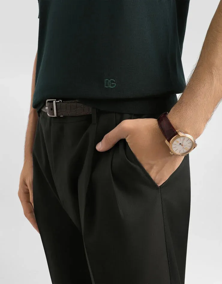 Dolce & Gabbana Dg Logo Embroidered Polo Shirt