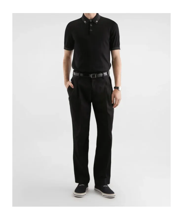 Dolce & Gabbana Short-Sleeved Polo Shirt