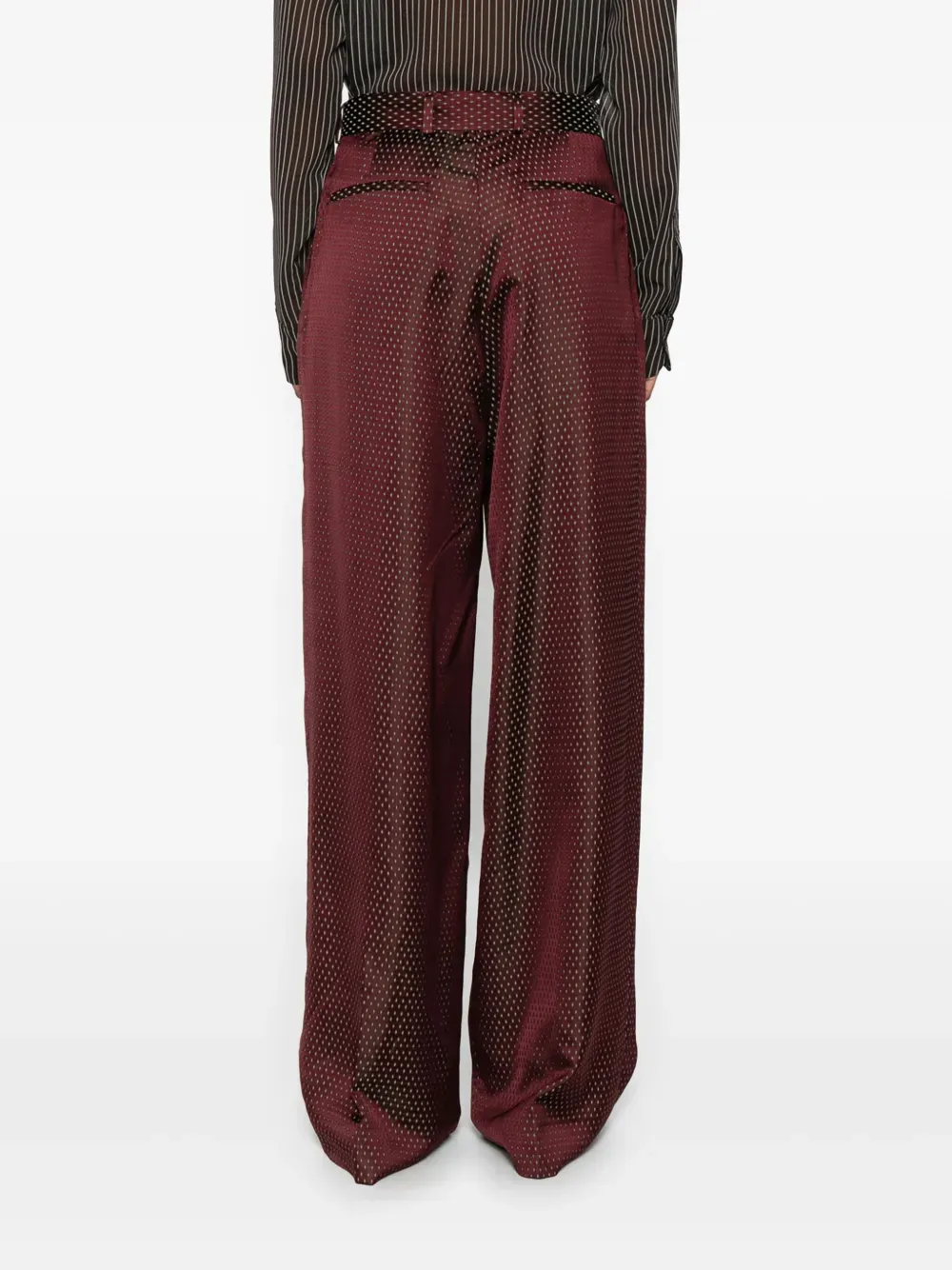 Patterned Casual Pants