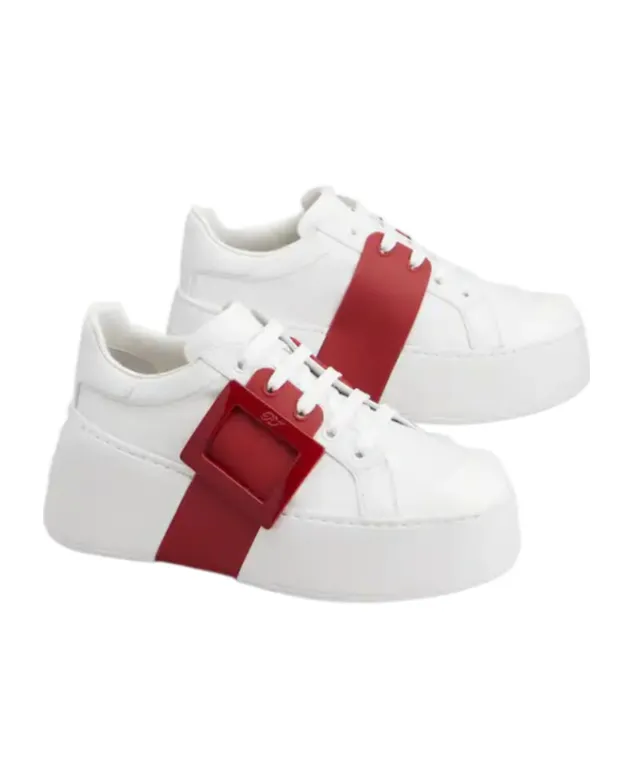Viv' Skate Sneakers In Leather