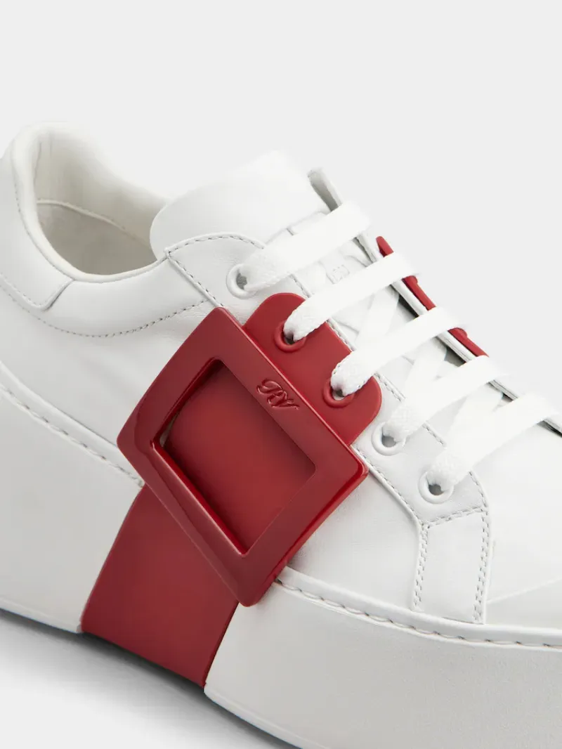 Viv' Skate Sneakers In Leather