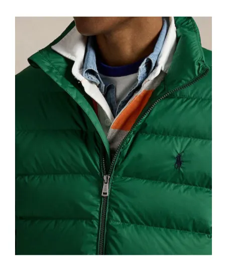 Polo Ralph Lauren Logo Embroidered Zip-Up Jacket