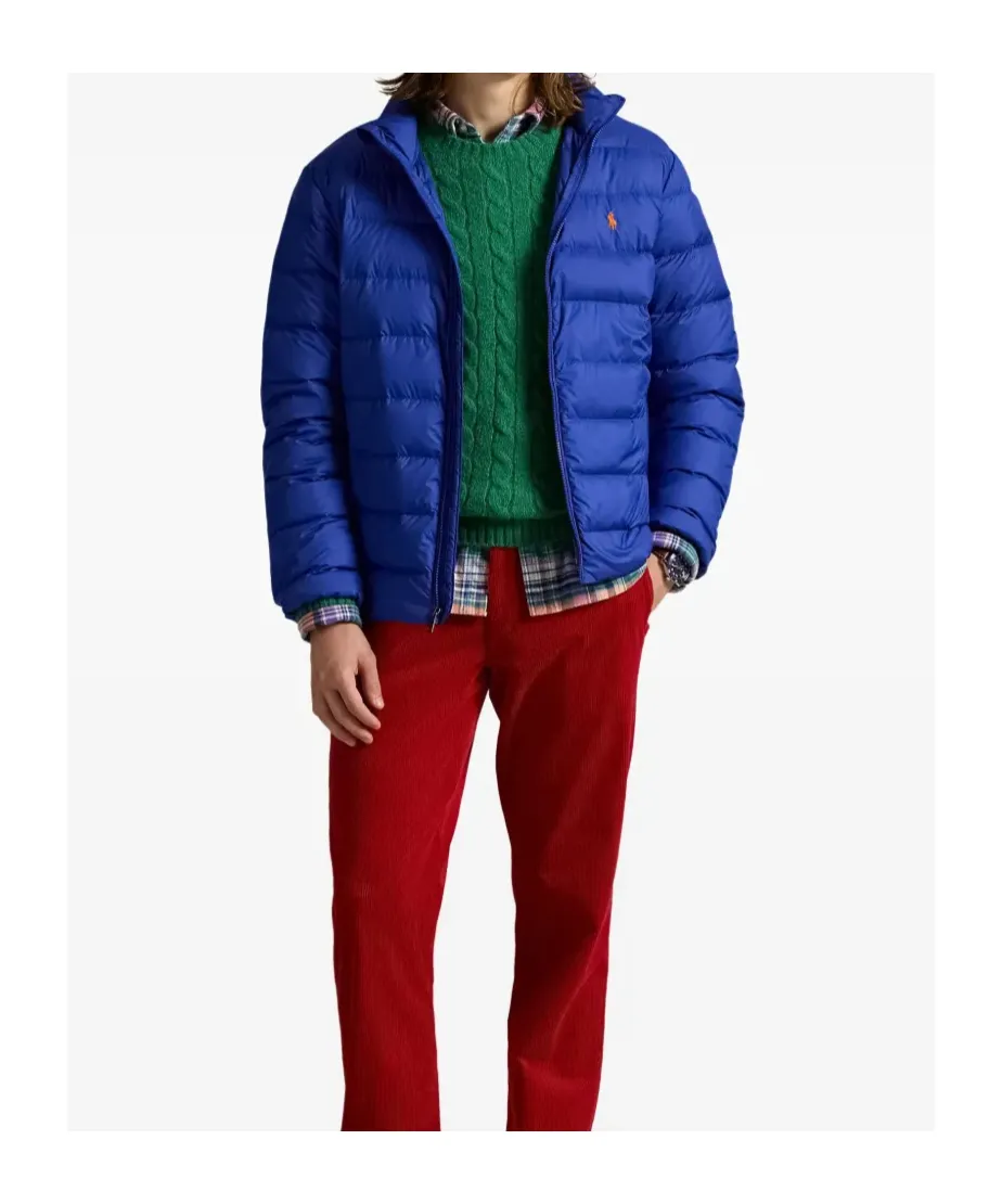 Polo Ralph Lauren Logo Embroidered Zip-Up Jacket