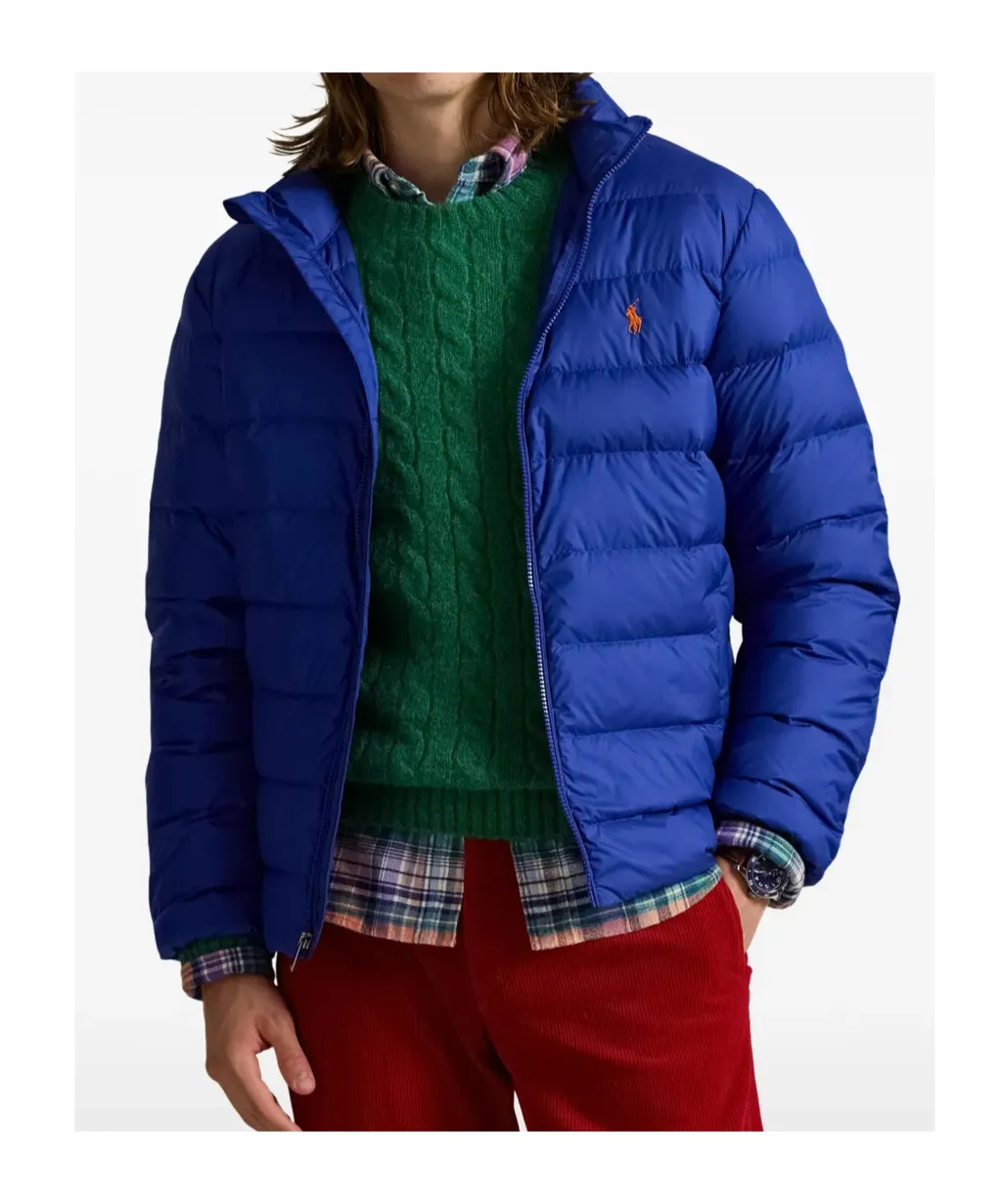 Polo Ralph Lauren Logo Embroidered Zip-Up Jacket