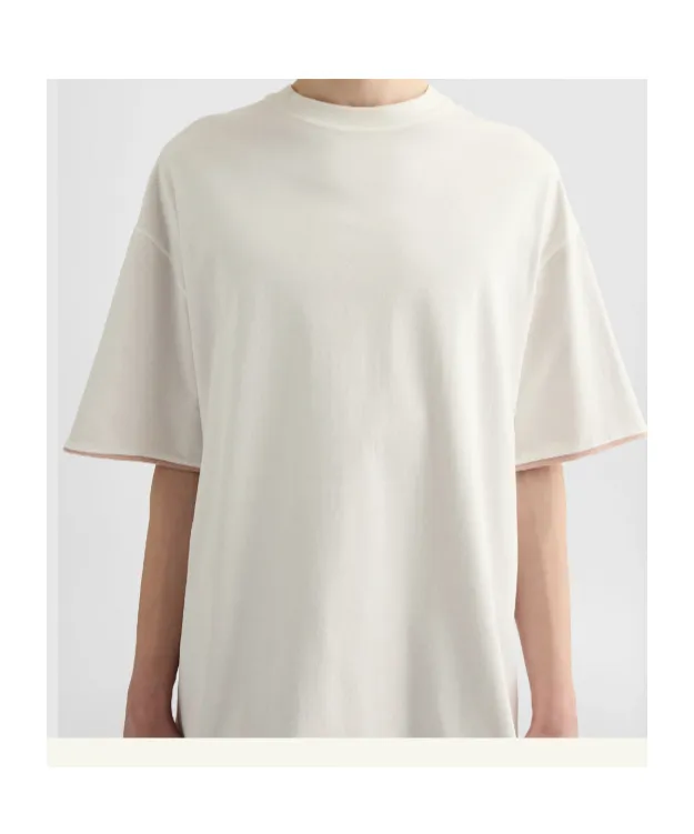 Jil Sander Double Layer Crewneck T-Shirt
