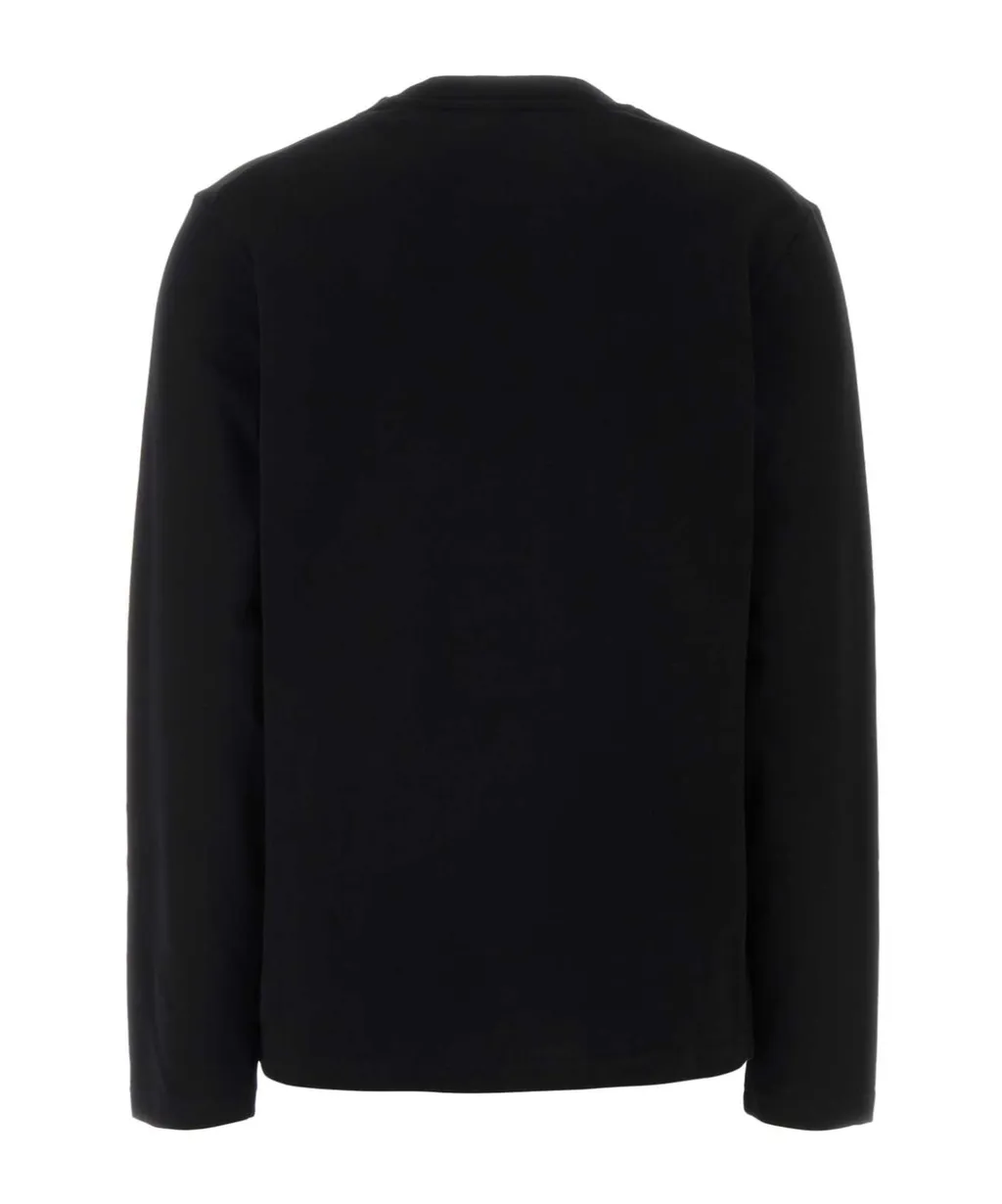 Jil Sander Logo Printed Long-Sleeved T-Shirt