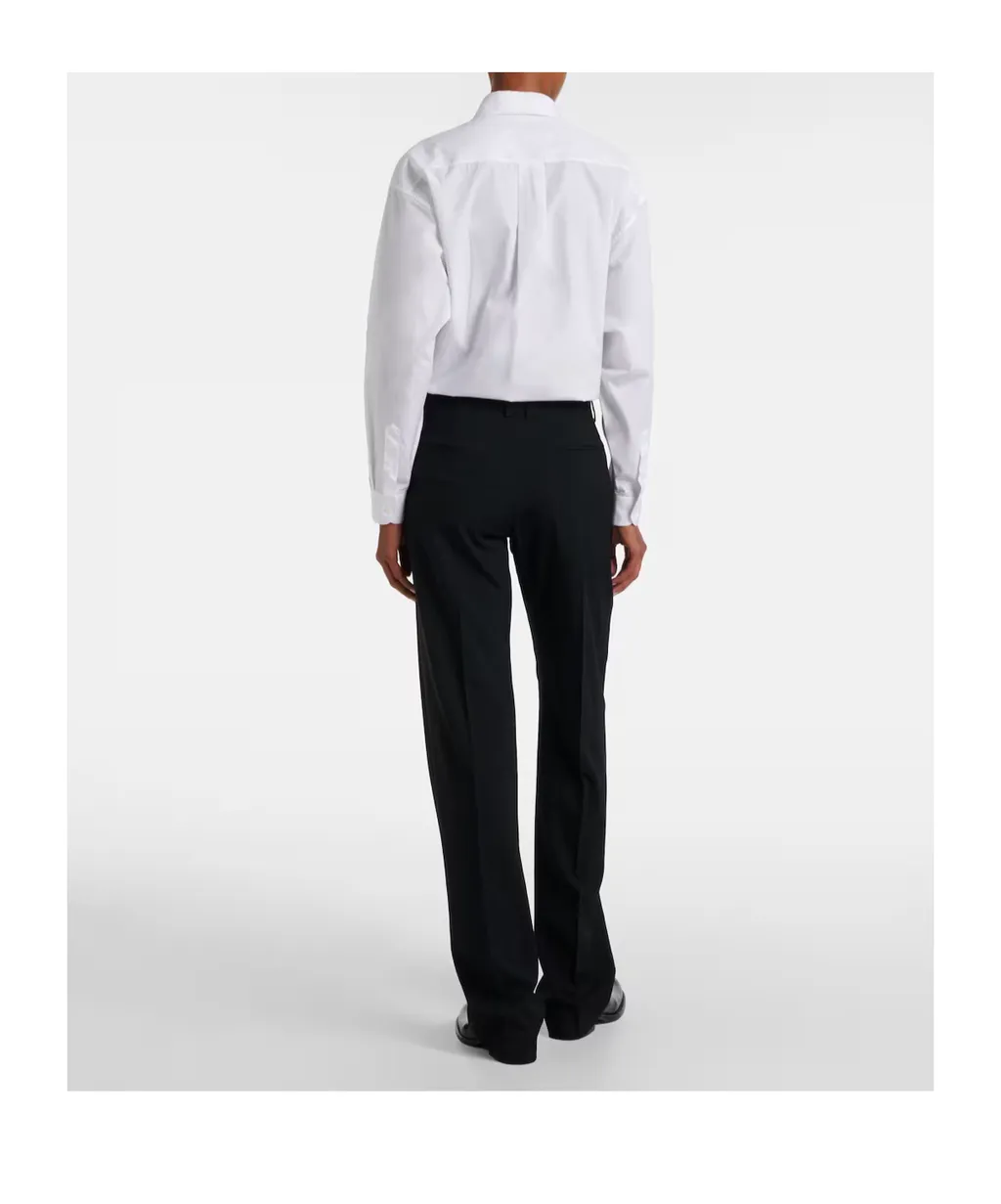 Hiram Wool Straight Pants
